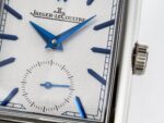 Reverso Tribute Duoface Small Seconds SS MGF Best Edition White Dial on Black Leather Strap A854A - Image 10