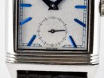 Reverso Tribute Duoface Small Seconds SS MGF Best Edition White Dial on Black Leather Strap A854A - Image 11
