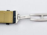 Reverso Classic Duoface Small Seconds SS MGF Best Edition White Guilloché Dial on Black Leather Strap A854A - Image 24