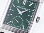 Reverso Classic Duoface Small Seconds SS MGF Best Edition White Textured Dial on Black Leather Strap A854A - Image 10