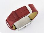 Reverso Classic Duoface Small Seconds SS MGF Best Edition White Guilloché Dial on Red Leather Strap A854A - Image 18
