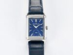Reverso Tribute Duoface Small Seconds SS MGF Best Edition Blue Dial on Blue Leather Strap A854A - Image 22
