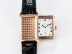 Reverso Classic Duoface Small Seconds RG MGF Best Edition White Textured Dial on Black Leather Strap A854A - Image 14