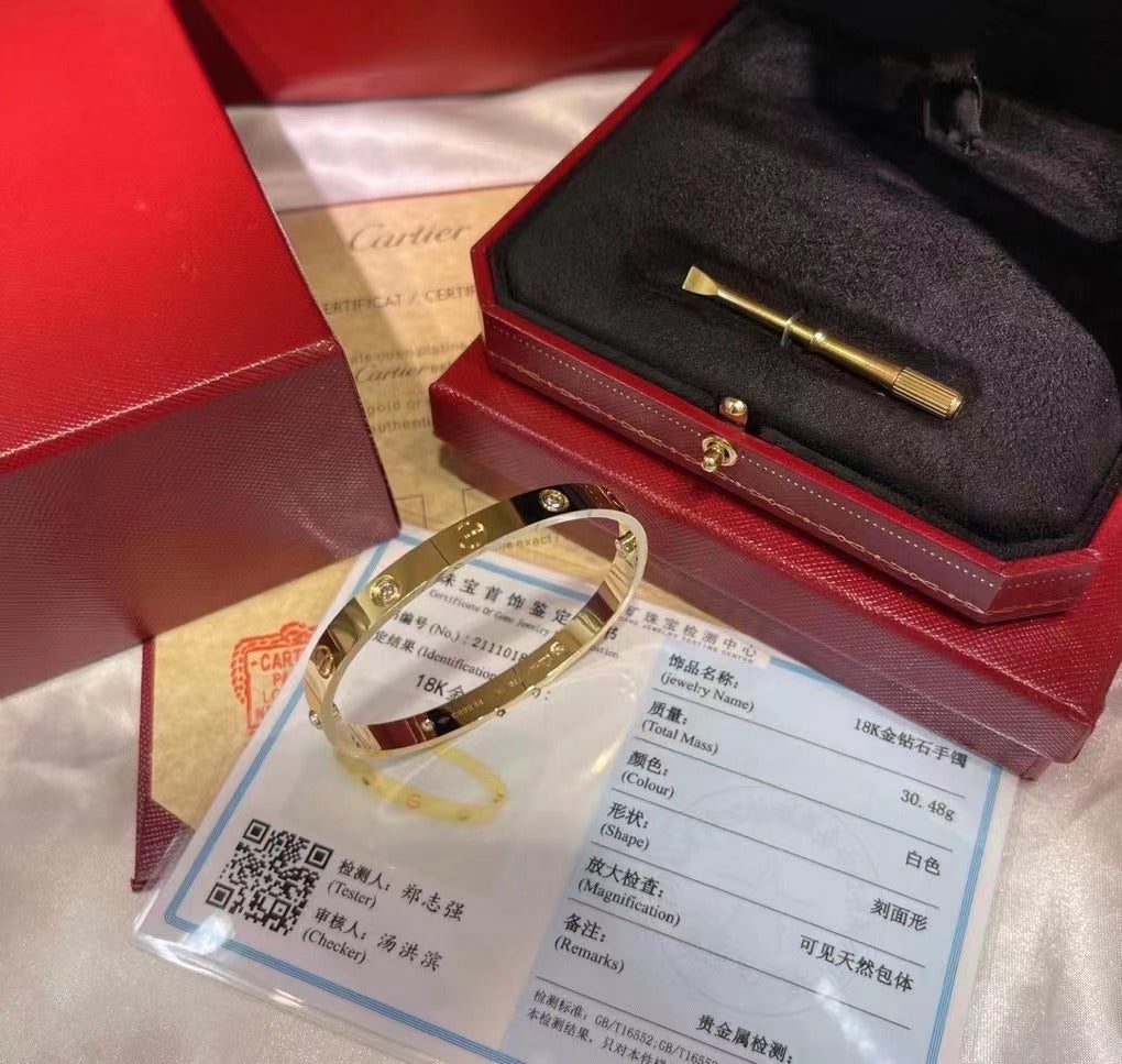 Best Clone Replica Cartier Love Bracelet For Men and Women B6035516