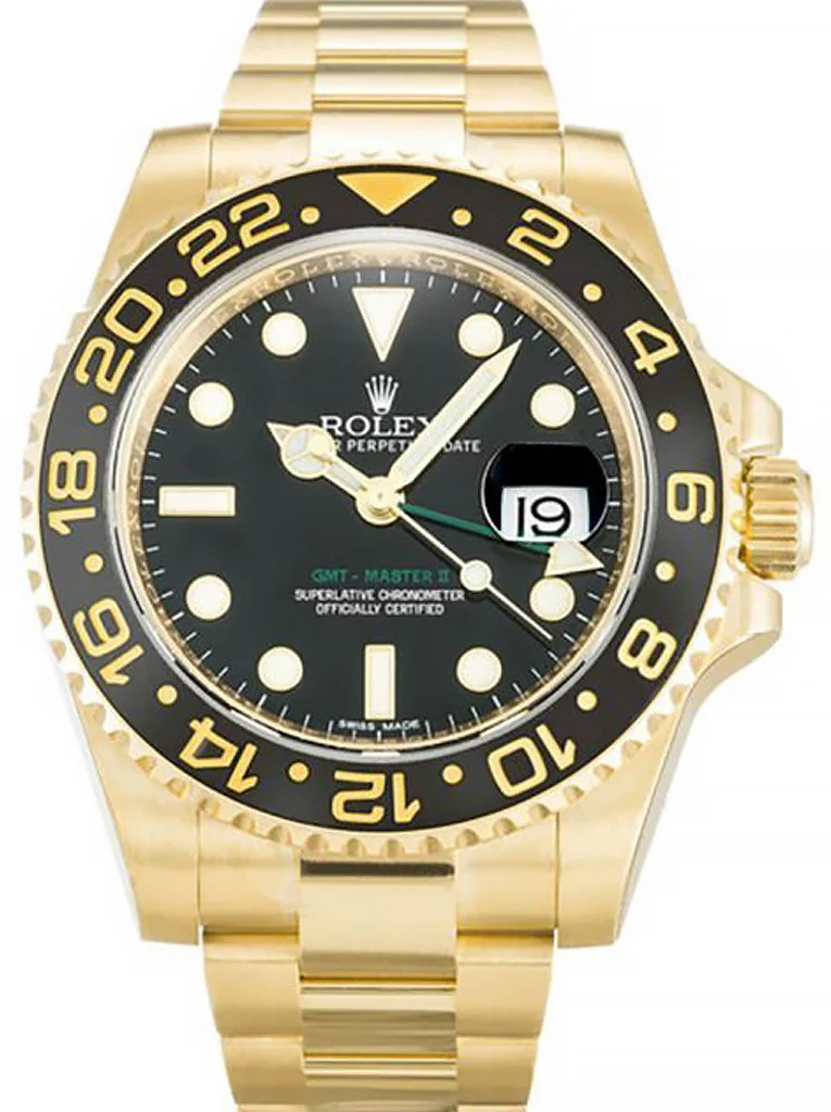 Replica Rolex GMT-Master II Black Dial 116718