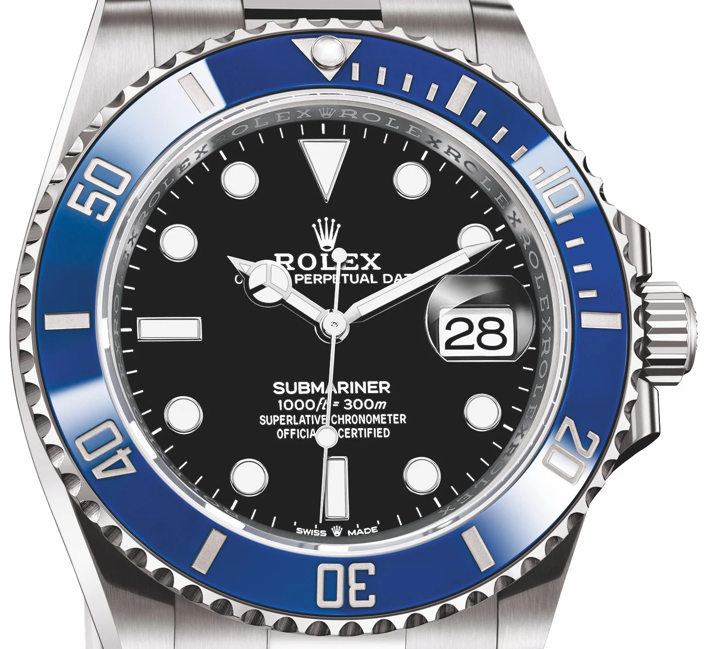 Rolex-Submariner-126619LB-2 Replica Rolex Submariner “Cookie Monster” Black Dial 126619LB Superclone