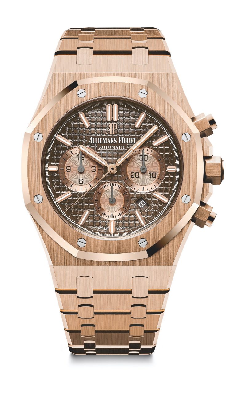 Royal-Oak-Selfwinding-Chronograph-26331OR.OO_.1220OR.02 Replica Audemars Piguet Royal Oak Selfwinding Chronograph Brown 26331OR.OO.1220OR.02