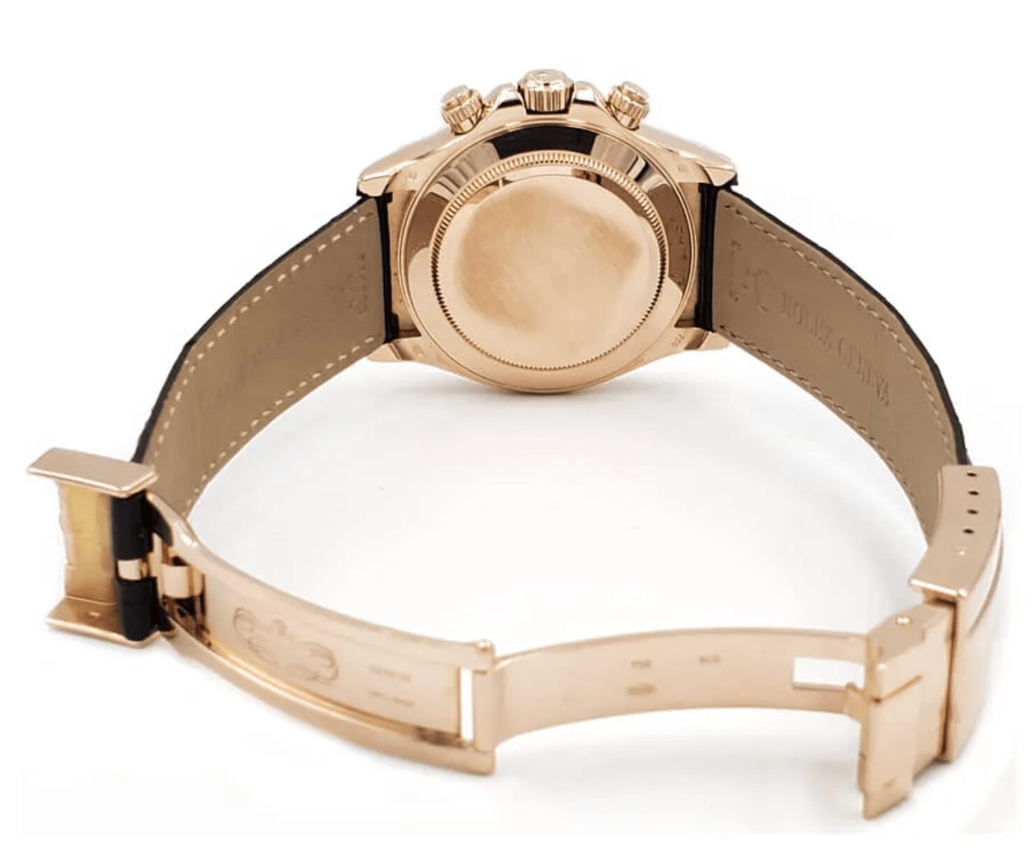 Rolex Daytona Réplica de correa de piel dorada Rolex Daytona Réplica de correa de piel dorada