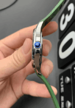 Top Réplica suiza Patek Philippe Aquanaut Correa verde