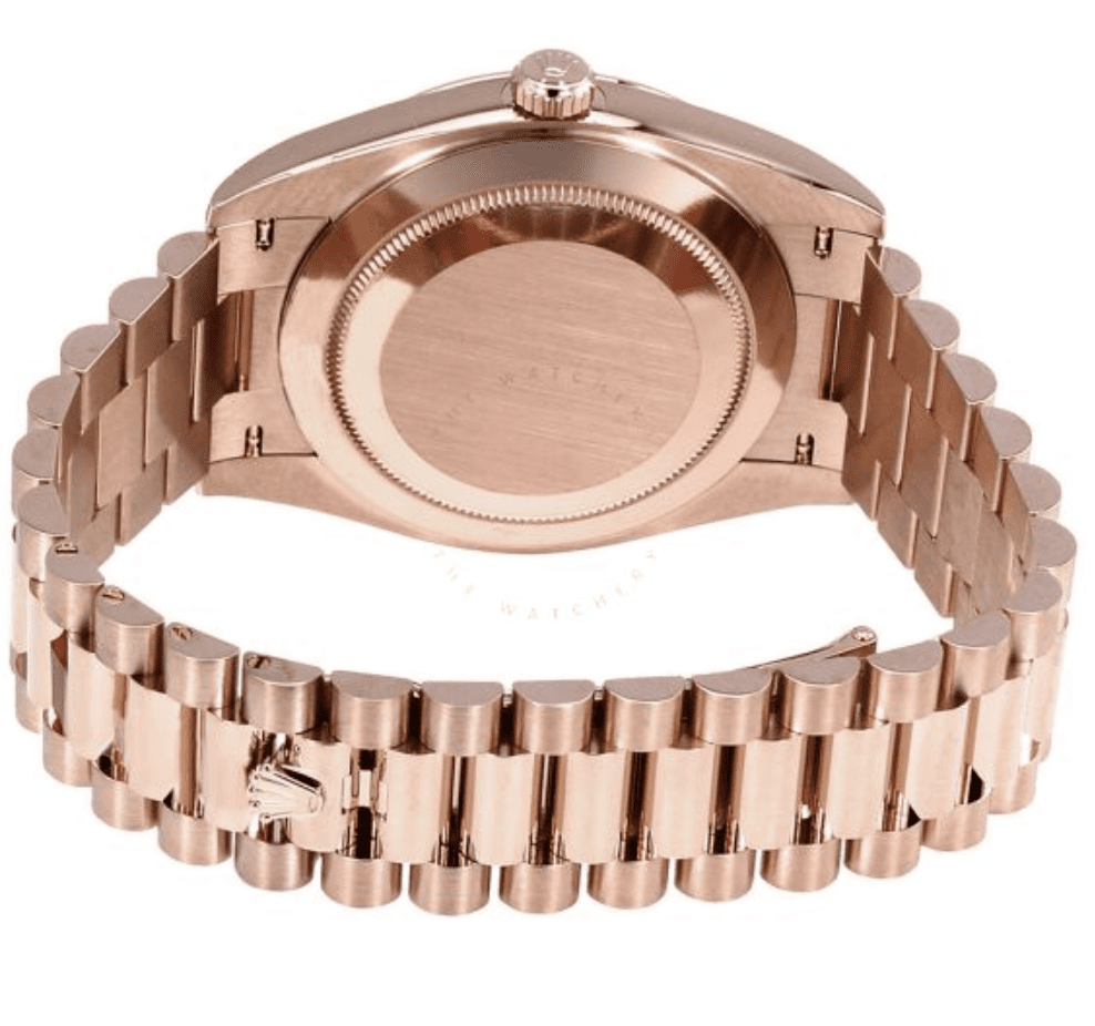 Super clon Replica Day Date Oro rosa Esfera verde Super clon Replica Day Date Oro rosa Esfera verde