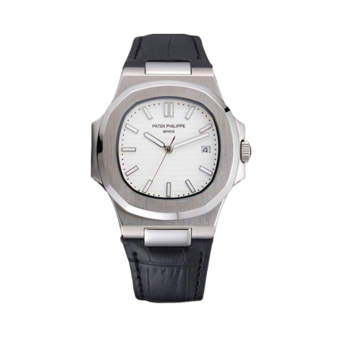 Swiss made Replica Patek Philippe Nautilus White Face Swiss made Replica Patek Philippe Nautilus White Face
