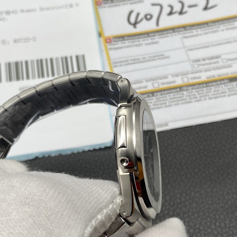 a46aae037af123f04061dc050fe18995 TOP Swiss Replica Patek Philippe Nautilus - Silver/Dark Blue