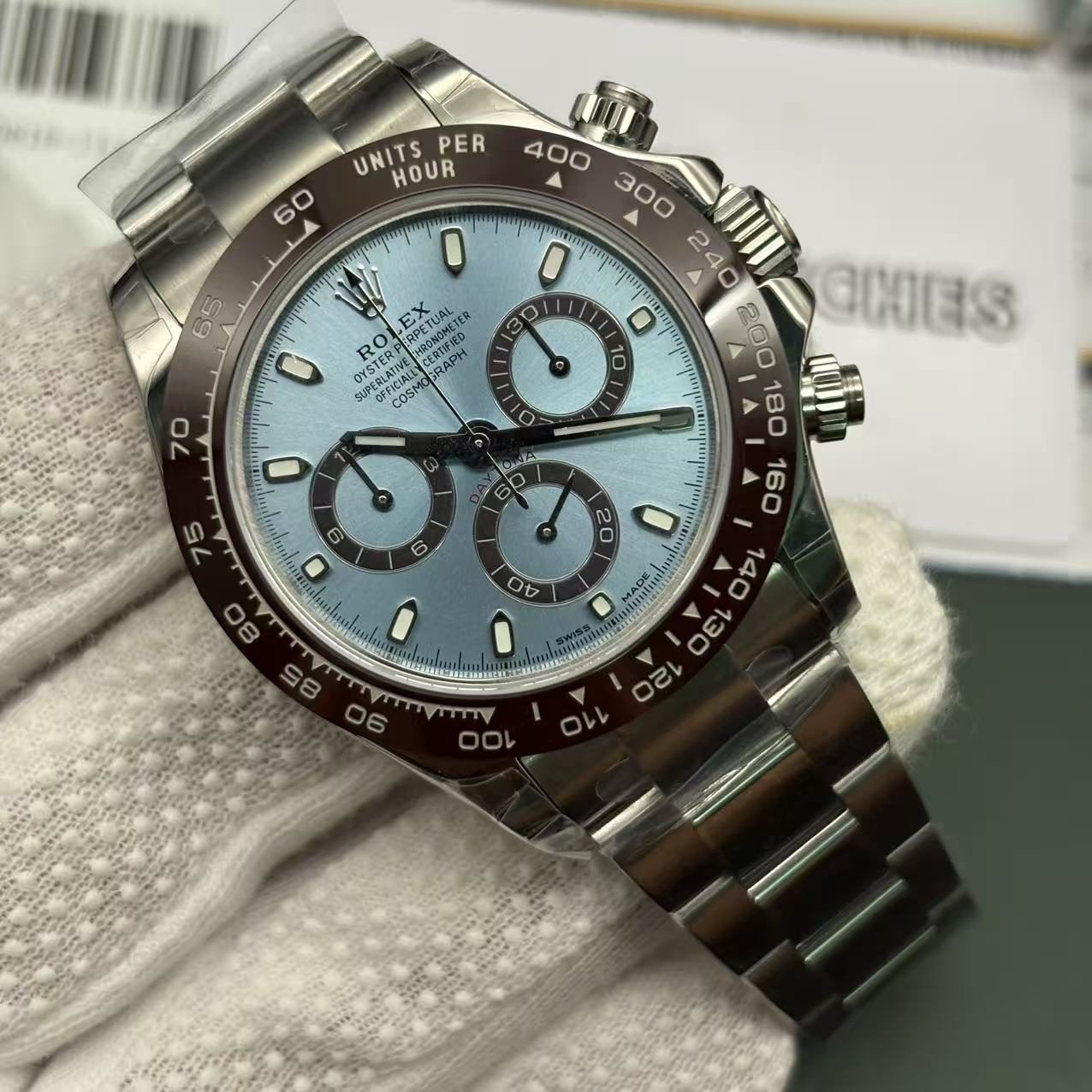 a63e7d5294a671007b6c533666af76ba Replica Rolex Daytona Blue Super Clone