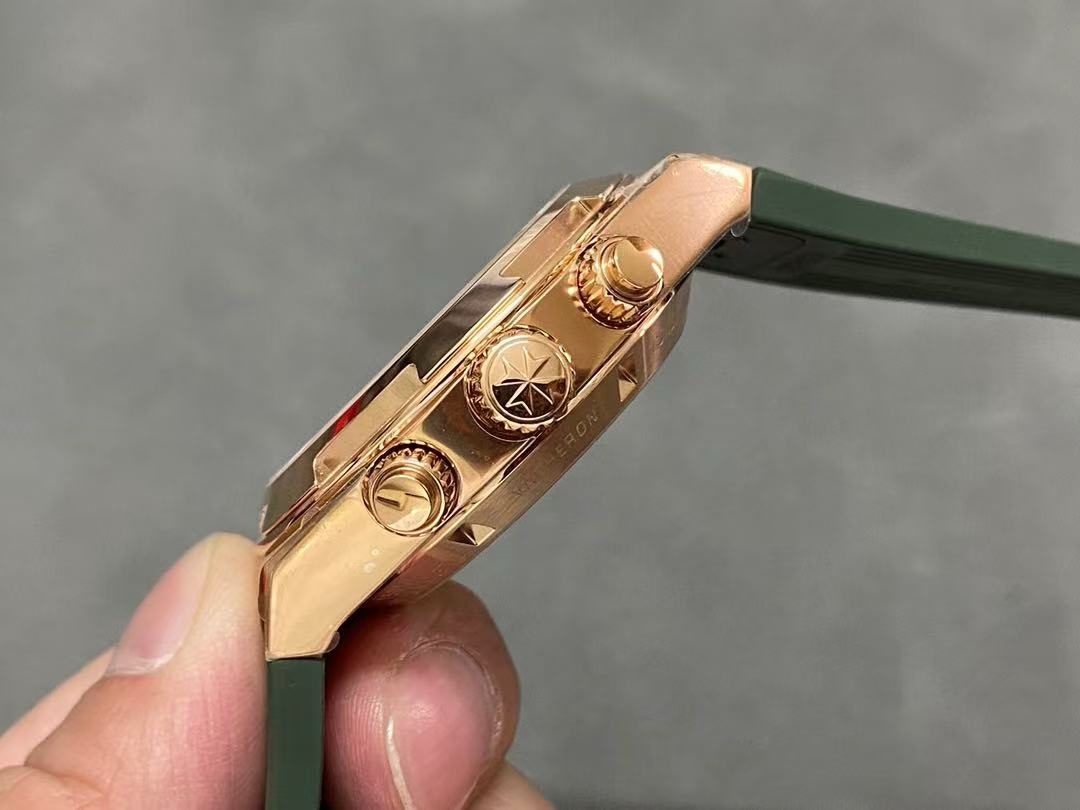 d8e4f0dda17e621cc9d5f35e4536d06b Super Clone Replik Vacheron Constantin Overseas Chronograph GRÜN - Image 15