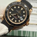 Replica Yacht master Watch 1 - Rose Gold Swiss Made Clone - Image 2