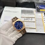 Replica vacheron constantin Overseas perpetual calendar ultra-thin 41.5 mm 18K 5N pink gold - Image 2