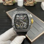 Replica Richard Mille RM 11-03 Skeleton Dial Carbon Fiber Case Swiss Movement