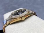 Replica Rolex Day-Date 228398TBR Yellow Gold & Diamonds Black Dial - Image 5