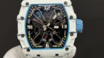 Replica Richard Mille RM 35-03 Rafael Nadal White Carbon Fiber Case Blue Strap