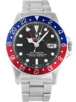 Replica Rolex GMT-Master Black Dial 16710 “Pepsi”