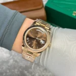 Replica Rolex Day-Date II Chocolate Dial 218235 40mm