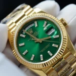Replica Rolex Day-Date II Green Dial 128238 36mm