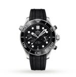 Réplica Clon Omega Diver Master Cronógrafo Negro