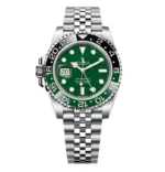 Superclone Rolex GMT-Master II 40 mm 126729VTNR Jubilee “Absinthe”
