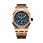 Replica AP Rose Gold Blue Dial