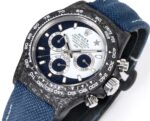 DIW Rolex Daytona Carbon Super White Blue - Image 8