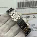 AP Replica Royal Oak - Silver/Black Chronograph - Image 6