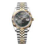 Replica Rolex Datejust Rhodium Dial 126333 “Wimbledon” Fluted Jubilee 41mm Superclone