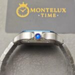 Replica Cartier Santos De Cartier Watch blue bezel