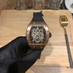 Replica Richard Mille 19-01 Red Gold Black Strap - Image 5