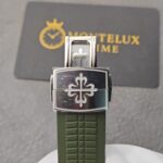 Top Swiss Replica Patek Philippe Aquanaut Green Strap