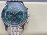 Replica Breitling Navitimer Men Automatic Green Stainless Steel Watch AB0137241L1A1 - Image 2