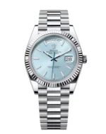 Superclone Rolex Day-Date Ice blue Dial 228236 40 mm