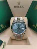 Superclone Rolex Day-Date Ice blue Dial 228236 40 mm - Image 3