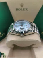Superclone Rolex Day-Date Ice blue Dial 228236 40 mm - Image 4