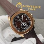 Replica Patek Philippe Aquanaut Rose Gold Super Clone - Image 4
