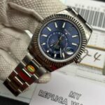 Rolex Sky-Dweller Blue Dial Stainless Steel 326934-0003 Oyster Replica - Image 3