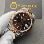 Rolex Datejust 126331 Everose Gold Automatic Chocolate Dial Jubilee Replica