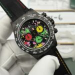 Daytona Carbon Fiber Graffiti Watch - Image 2