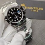 Replica Rolex Submariner - Silver/Black 40mm 116610LN