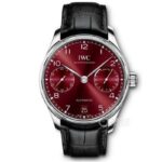 Super Replica IWC Portugieser Red Dial Watch