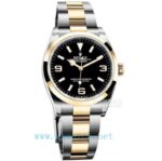 Rolex Explorer M124273 Gold Watch