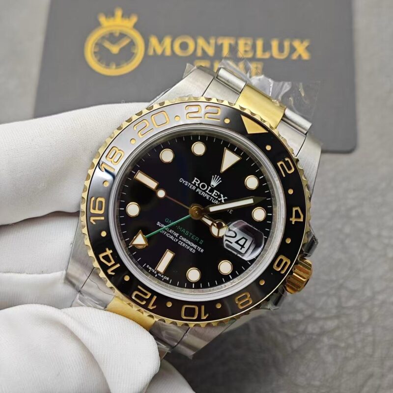 Replica Rolex GMT-Master II Black Dial 116713