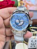 Replica Omega Blue Seahorse Men’s Watch - Image 3