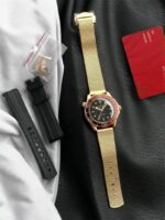 Replica Omega Seamaster 007 Burgundy Watch Super Clone - Image 16
