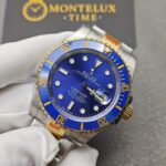 Replica Clone Rolex Submariner - Two tone Blue Dial